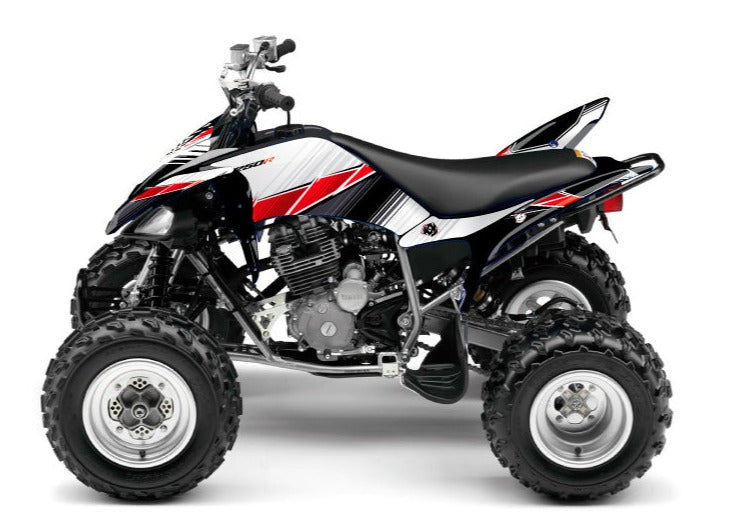 Chargez l&#39;image dans la visionneuse de la galerie, YAMAHA 250 RAPTOR ATV STRIPE GRAPHIC KIT RED
