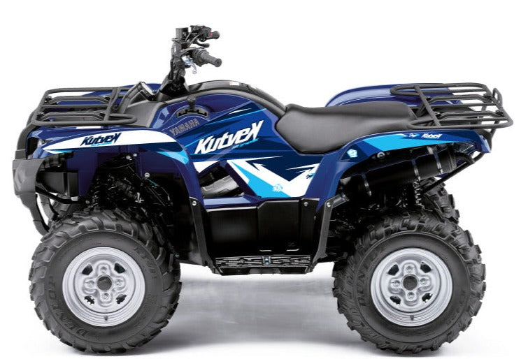 Laden Sie das Bild in Galerie -Viewer, YAMAHA 300 GRIZZLY ATV STAGE GRAPHIC KIT BLUE
