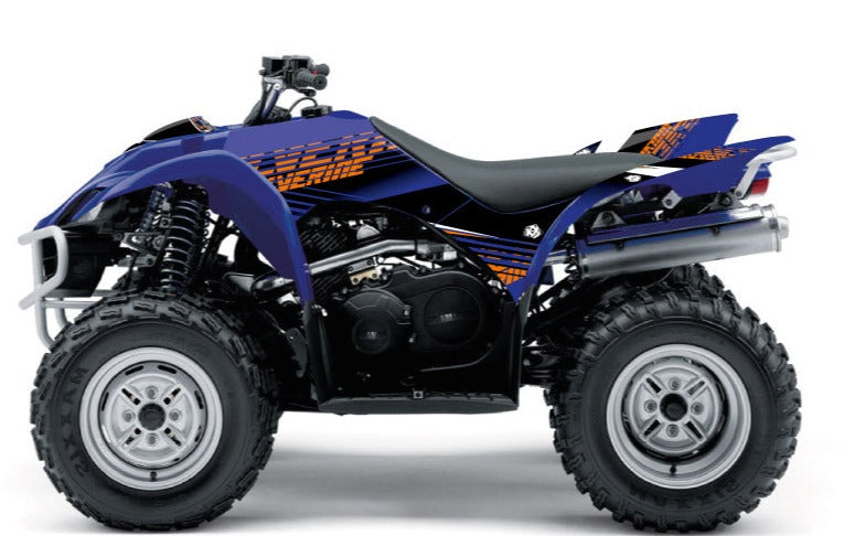 Laden Sie das Bild in Galerie -Viewer, YAMAHA 350-450 WOLVERINE ATV FLOW GRAPHIC KIT ORANGE
