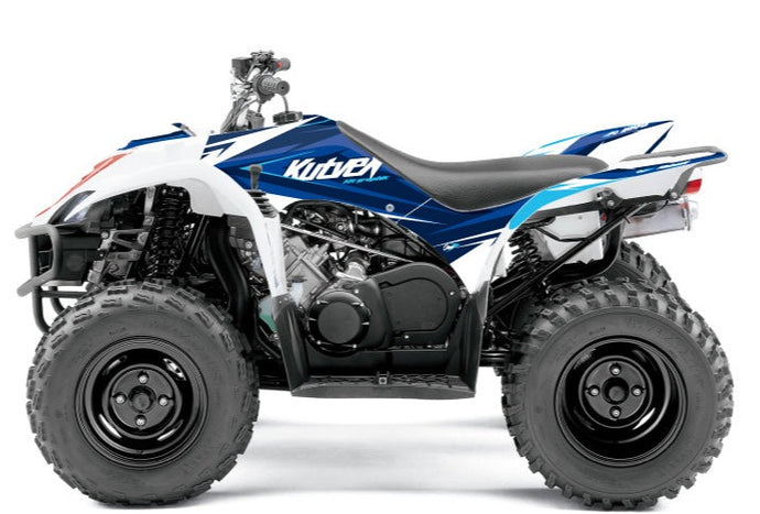 YAMAHA 350-450 WOLVERINE ATV STAGE GRAPHIC KIT BLUE
