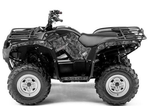 YAMAHA 350 GRIZZLY ATV CAMO GRAPHIC KIT GREY