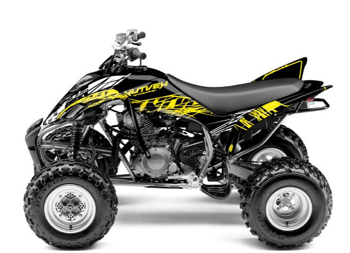 YAMAHA 350 RAPTOR ATV ERASER FLUO GRAPHIC KIT YELLOW