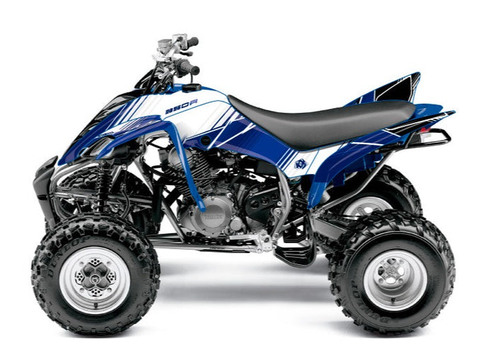 YAMAHA 350 RAPTOR ATV STRIPE GRAPHIC KIT NIGHT BLUE