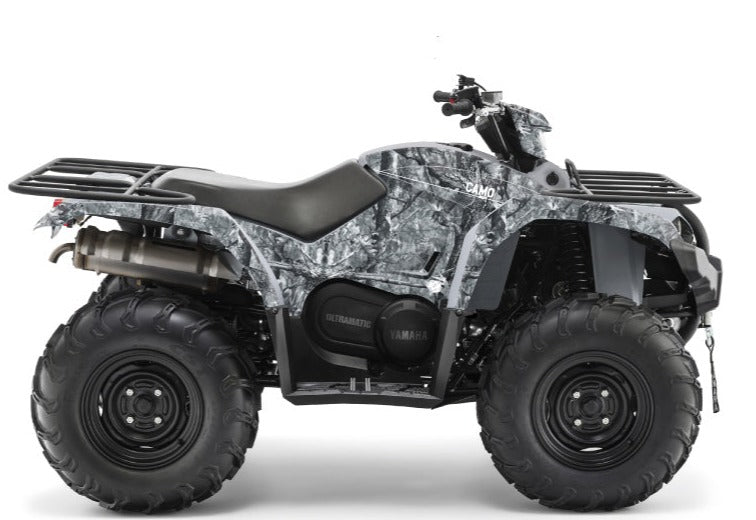 Laden Sie das Bild in Galerie -Viewer, YAMAHA 450 KODIAK ATV CAMO GRAPHIC KIT GREY
