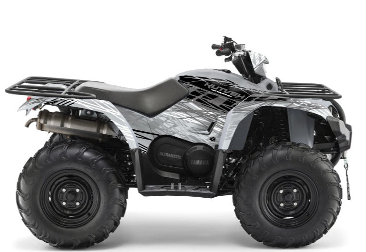 Chargez l&#39;image dans la visionneuse de la galerie, YAMAHA 450 KODIAK ATV ERASER GRAPHIC KIT GREY
