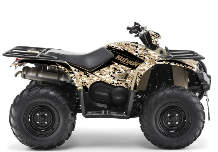 Load image into Gallery viewer, YAMAHA 450 KODIAK ATV PREDATOR GRAPHIC KIT SAND
