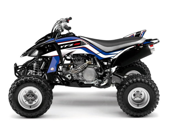 YAMAHA 450 YFZ ATV CORPORATE GRAPHIC KIT BLUE