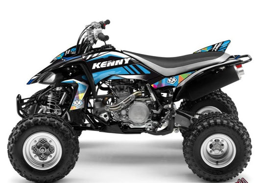 YAMAHA 450 YFZ ATV KENNY GRAPHIC KIT BLUE