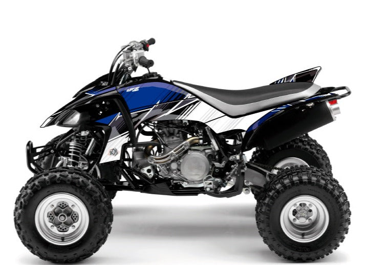 Chargez l&#39;image dans la visionneuse de la galerie, YAMAHA 450 YFZ ATV STRIPE GRAPHIC KIT BLUE
