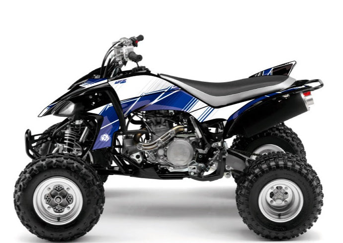 YAMAHA 450 YFZ ATV STRIPE GRAPHIC KIT NIGHT BLUE