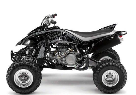 YAMAHA 450 YFZ ATV ZOMBIES DARK GRAPHIC KIT BLACK