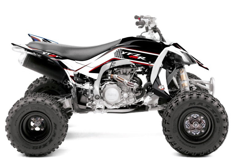 Chargez l&#39;image dans la visionneuse de la galerie, YAMAHA 450 YFZ R ATV CORPORATE GRAPHIC KIT BLACK
