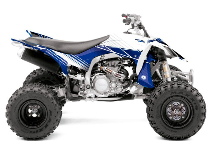 YAMAHA 450 YFZ R ATV STRIPE GRAPHIC KIT NIGHT BLUE