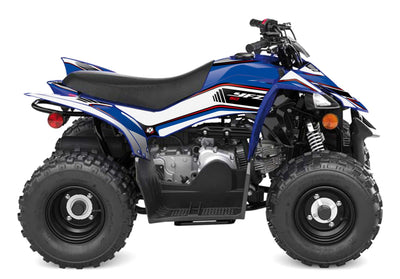 KIT DECO QUAD CORPORATE YAMAHA 50 YFZ ROUGE