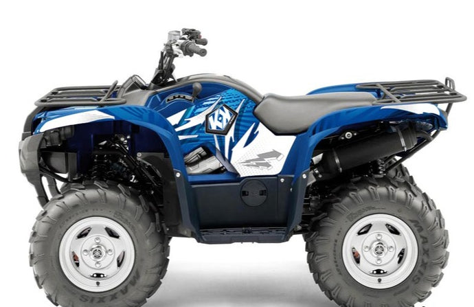 YAMAHA 550-700 GRIZZLY ATV GRAFF GRAPHIC KIT BLUE