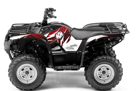 YAMAHA 550-700 GRIZZLY ATV GRAFF GRAPHIC KIT RED