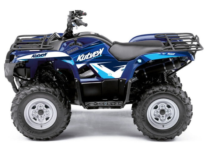 YAMAHA 550-700 GRIZZLY ATV STAGE GRAPHIC KIT BLUE