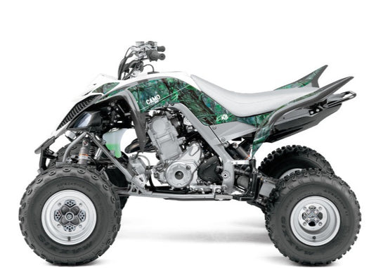 YAMAHA 660 RAPTOR ATV CAMO GRAPHIC KIT GREEN