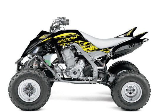 YAMAHA 660 RAPTOR ATV ERASER FLUO GRAPHIC KIT YELLOW