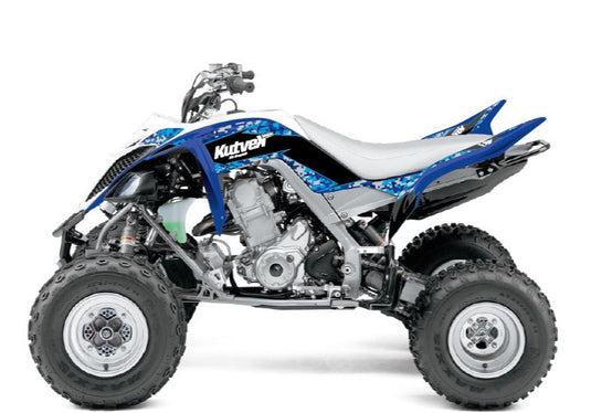 YAMAHA 660 RAPTOR ATV PREDATOR GRAPHIC KIT BLUE