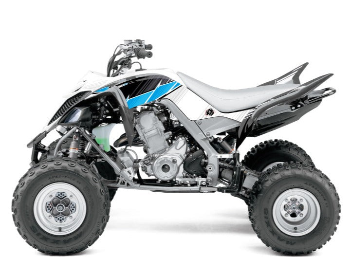 Chargez l&#39;image dans la visionneuse de la galerie, YAMAHA 660 RAPTOR ATV STRIPE GRAPHIC KIT BLACK
