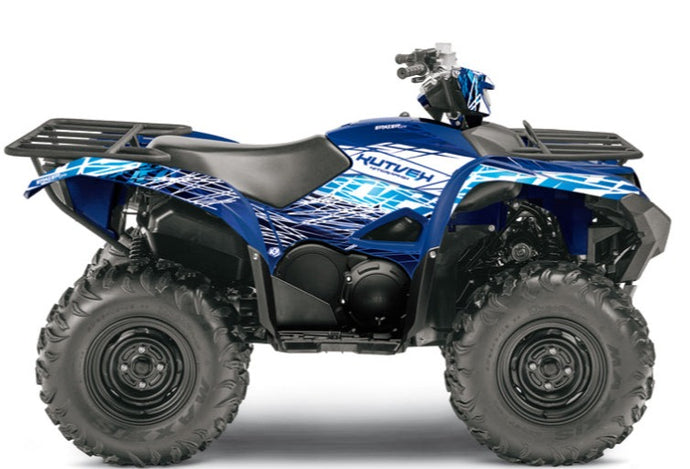 YAMAHA 700-708 GRIZZLY ATV ERASER GRAPHIC KIT BLUE