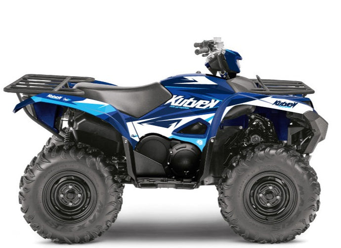YAMAHA 700-708 GRIZZLY ATV STAGE GRAPHIC KIT BLUE