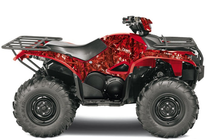 YAMAHA 700-708 KODIAK ATV CAMO GRAPHIC KIT RED