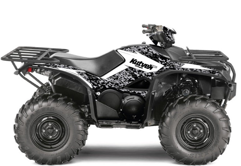 Laden Sie das Bild in Galerie -Viewer, YAMAHA 700-708 KODIAK ATV PREDATOR GRAPHIC KIT WHITE
