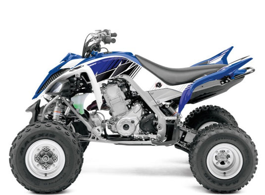 YAMAHA 700 RAPTOR ATV STRIPE GRAPHIC KIT BLUE