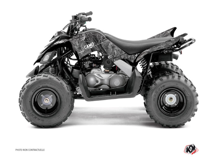 YAMAHA 90 RAPTOR ATV CAMO GRAPHIC KIT GREY