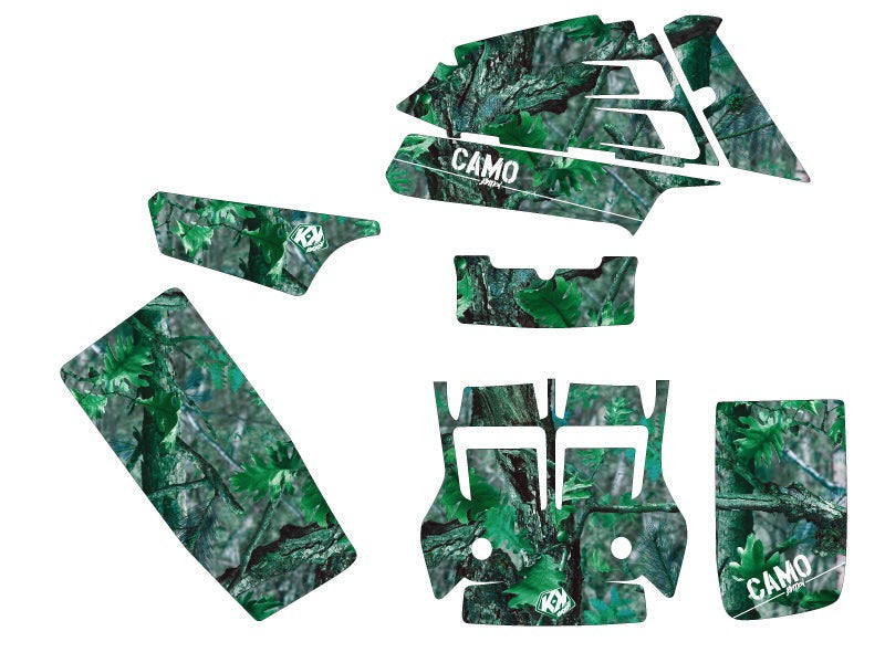 Load image into Gallery viewer, YAMAHA BANSHEE ATV CAMO GRAPHIC KIT GREEN
