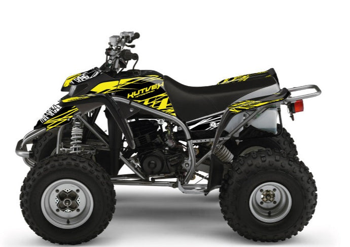 YAMAHA BLASTER ATV ERASER FLUO GRAPHIC KIT GELB