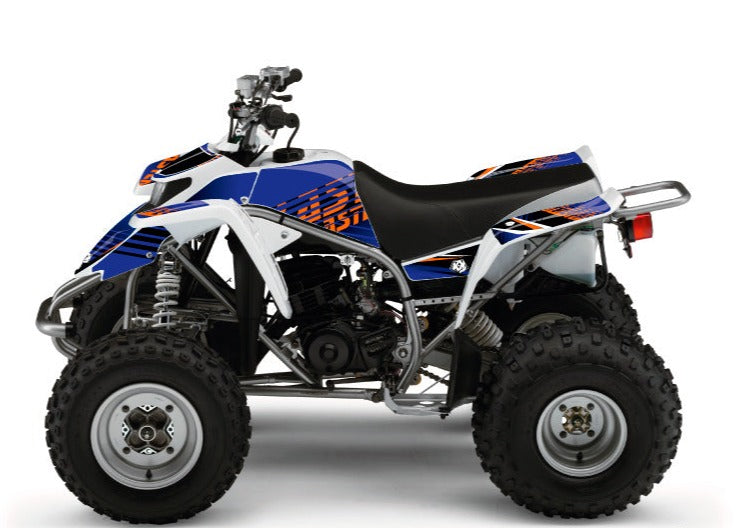 Laden Sie das Bild in Galerie -Viewer, Yamaha BLASTER ATV Flow-Grafik-Set in Orange
