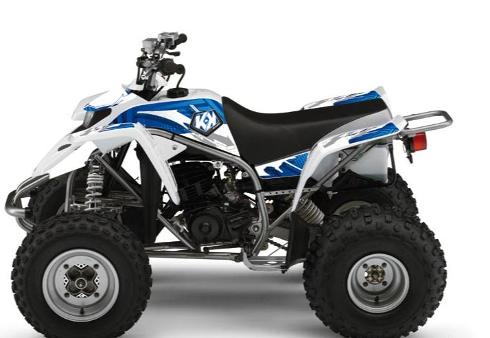 Laden Sie das Bild in Galerie -Viewer, Yamaha BLASTER ATV GRAFF GRAFIK-KIT BLAU
