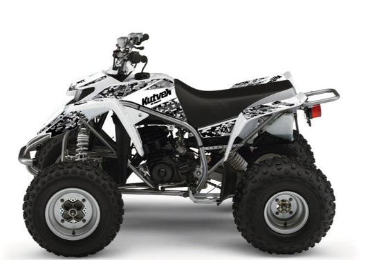 Yamaha Blaster ATV Predator Grafik-Set weiß