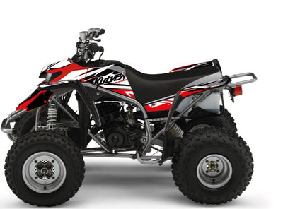 YAMAHA BLASTER ATV STAGE GRAPHIC KIT BLACK RED
