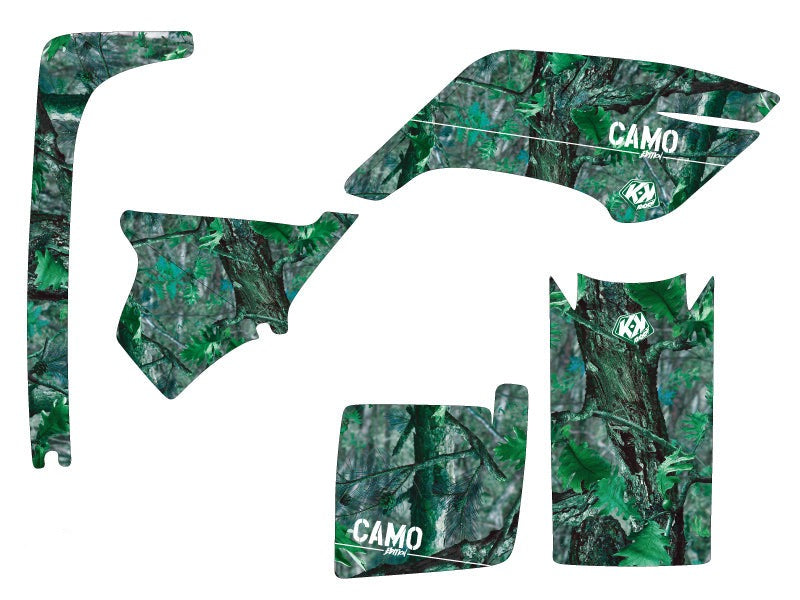 Load image into Gallery viewer, YAMAHA BREEZE ATV CAMO GRAPHIC KIT GREEN
