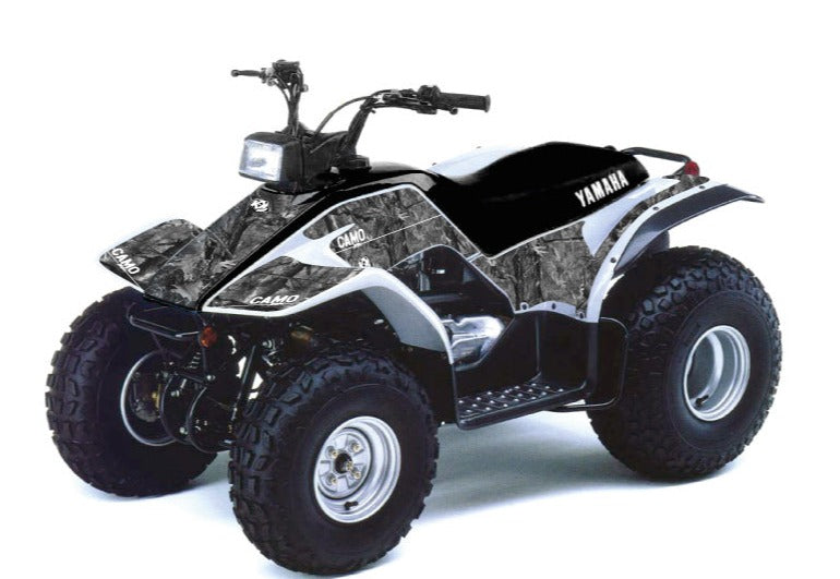 Laden Sie das Bild in Galerie -Viewer, Yamaha Breeze ATV Camo-Grafik-Set in Grau
