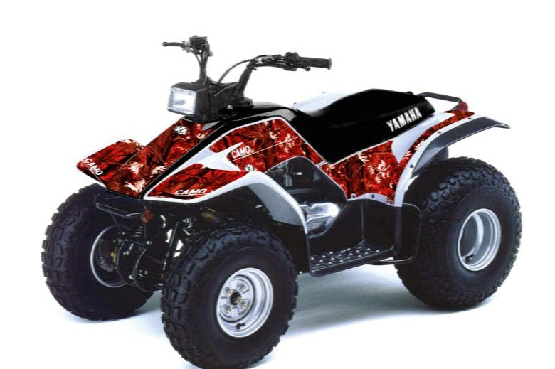 Load image into Gallery viewer, YAMAHA BREEZE ATV CAMO GRAPHIC KIT RED

