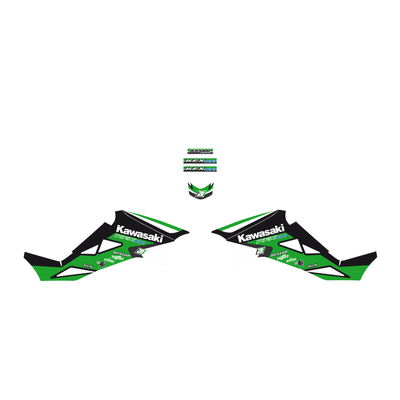 BLACKBIRD SET OF STICKERS KAWASAKI KFX 400 '03-'07 2Q05A