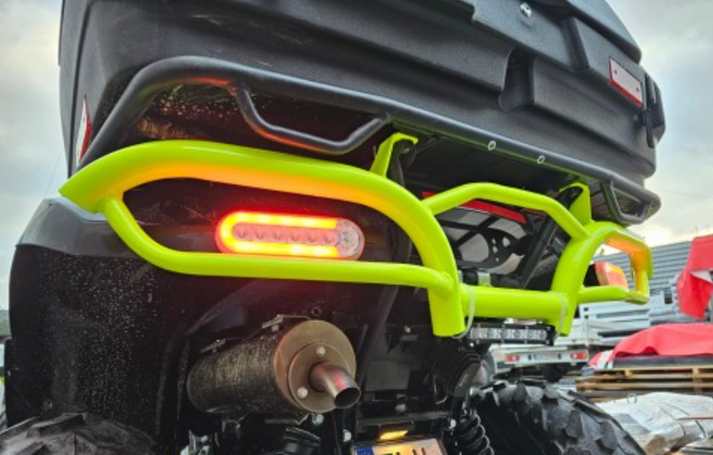 Load image into Gallery viewer, REAR BUMPER KAWASAKI KVF 750 BRUTE FORCE 2012- 2024 (Lime color)
