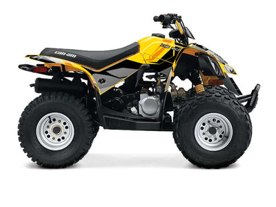 Yellow Kliff graphics made for Can-Am DS 90