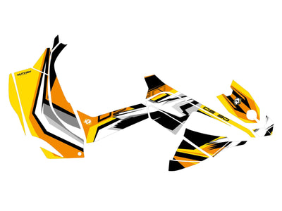 KIT GRAPHIQUE SPEAR POUR VTT CAN-AM DS 90 JAUNE