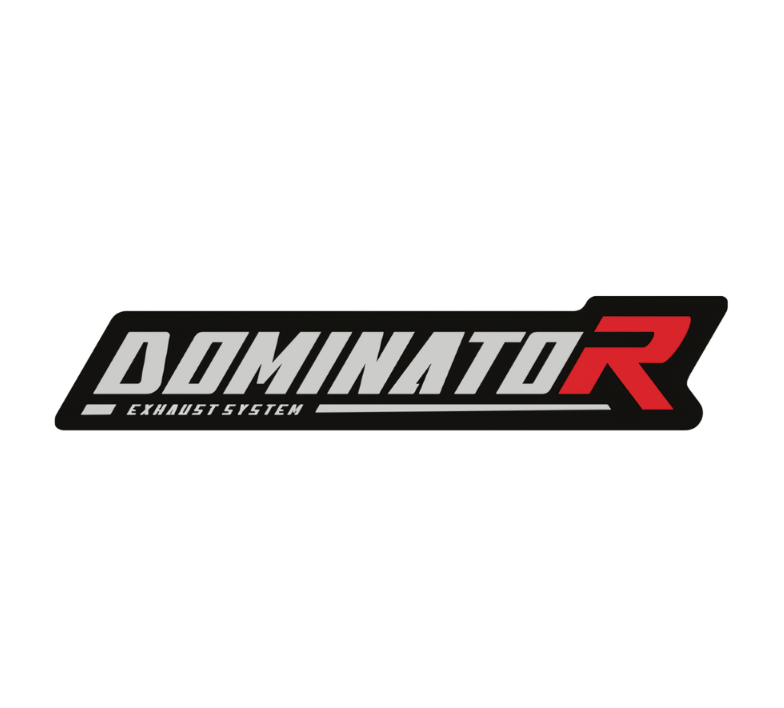 Dominator exhaust systems logo mobile