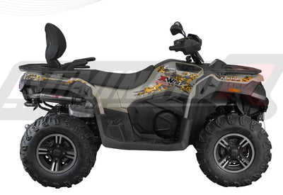 DOMINATOR AUSPUFFANLAGE Loncin XWOLF 550 + dB-Killer