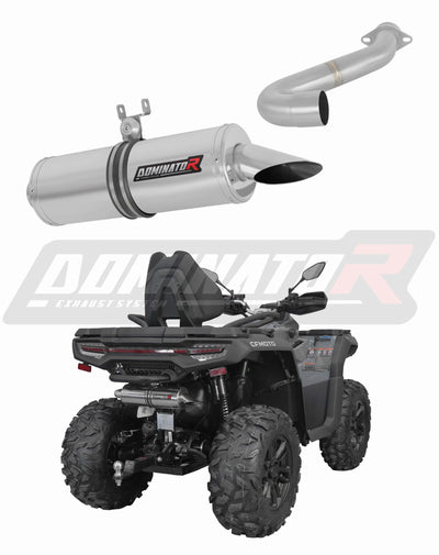 DOMINATOR EXHAUST SYSTEM CFMOTO CFORCE 1000 Touring 2024 GEN3 + DB KILLER