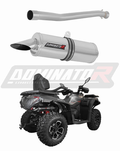 DOMINATOR EXHAUST SYSTEM CFMOTO CFORCE 625 TOURING  + DB KILLER