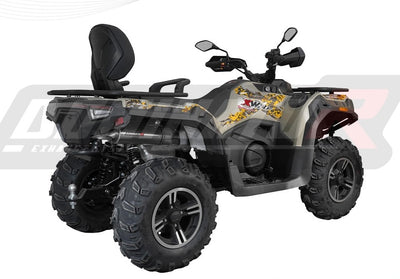 DOMINATOR AUSPUFFANLAGE Loncin XWOLF 550 + dB-Killer