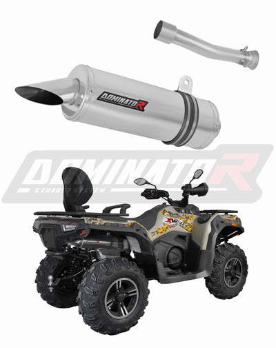 DOMINATOR EXHAUST SYSTEM Loncin XWOLF 550 + dB killer